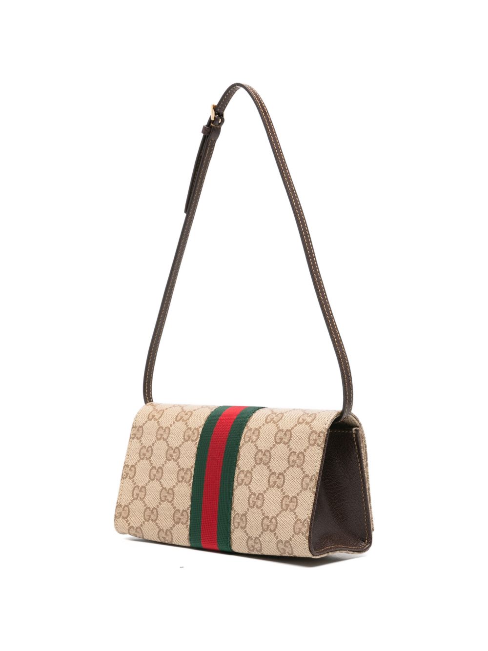 GUCCI WEB DETAIL MINI POUCH