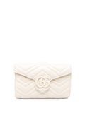 GUCCI GG MARMONT LEATHER WALLET ON CHAIN