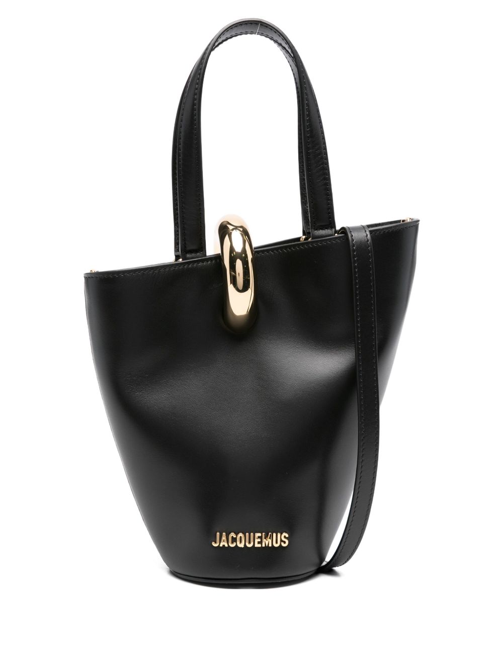 JACQUEMUS LE PETIT LEATHER DOLL BUCKET BAG