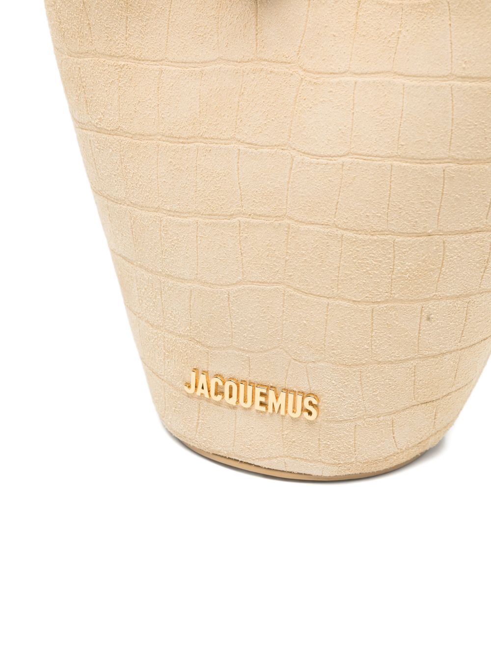 JACQUEMUS LE PETIT LEATHER DOLL BUCKET BAG