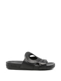 LEATHER MONOGRAM EASE SLIDES