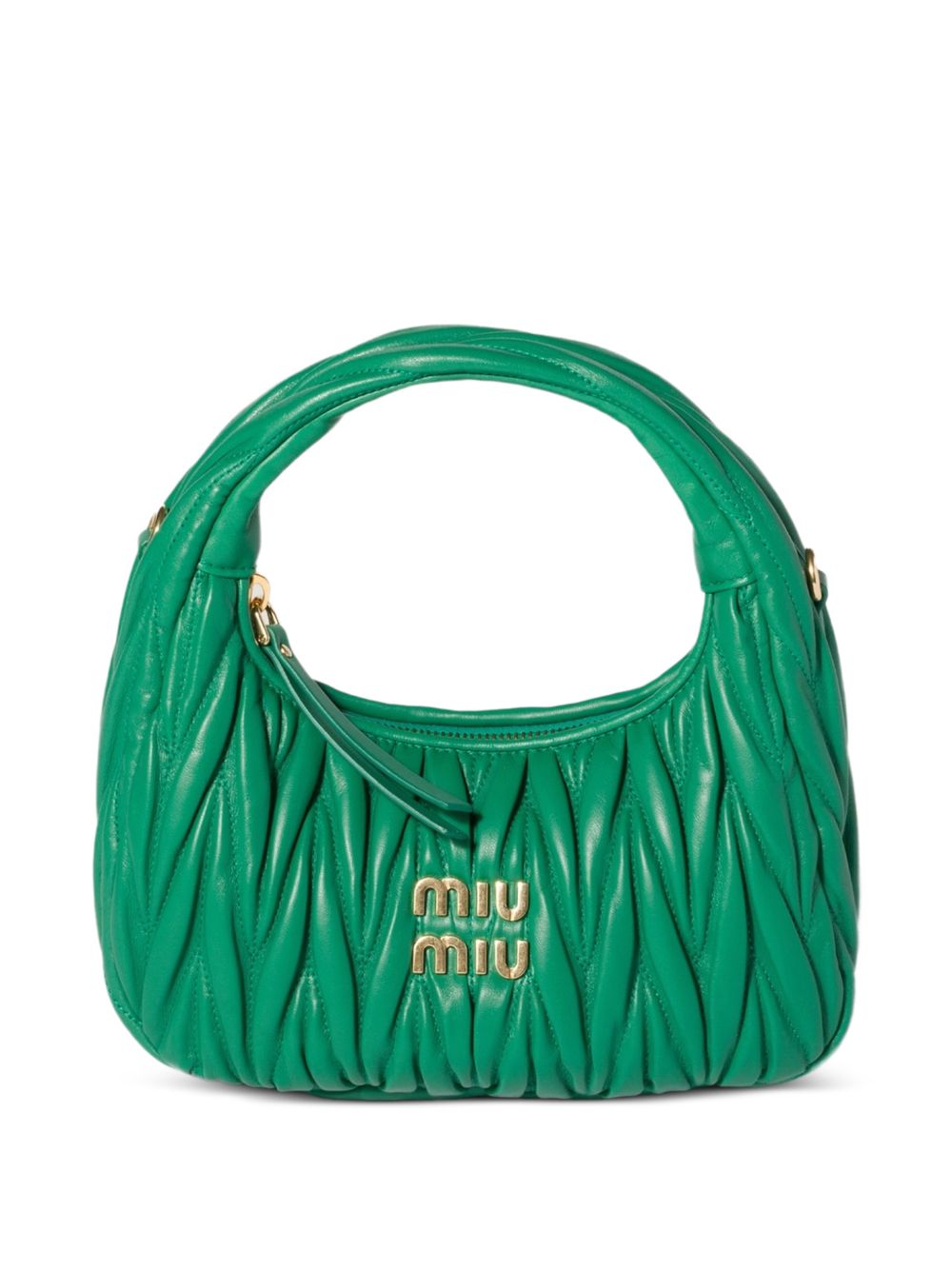 Miu Miu Hobo Wander Small Leather Bag