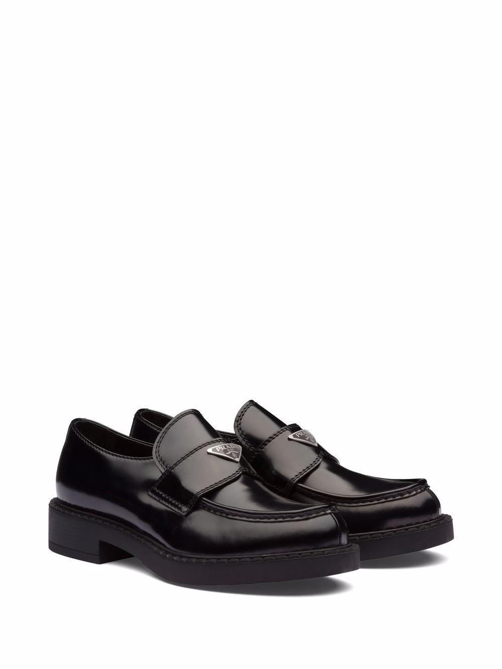 CHOCOLATE LEATHER LOAFER