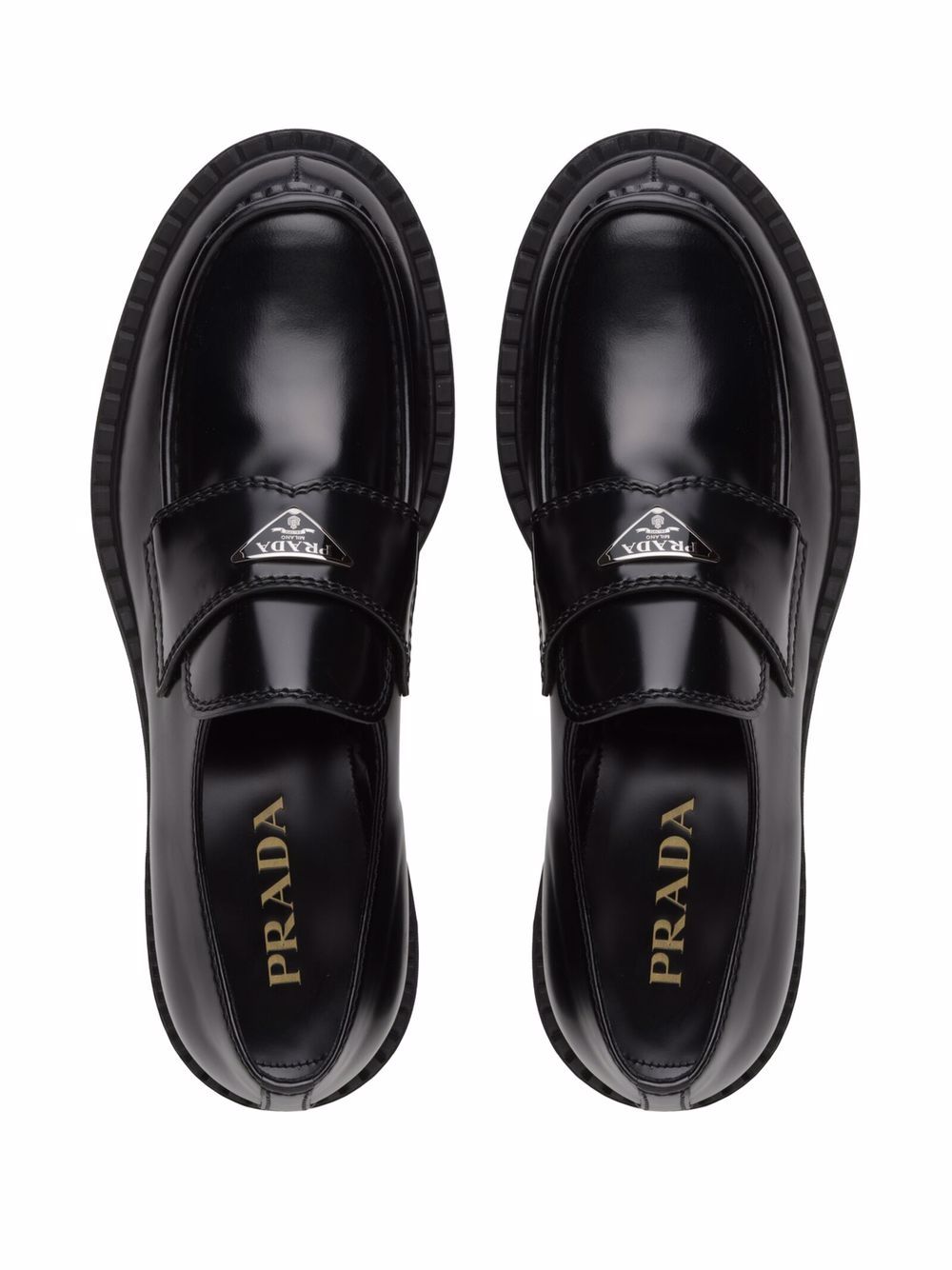 CHOCOLATE LEATHER LOAFER