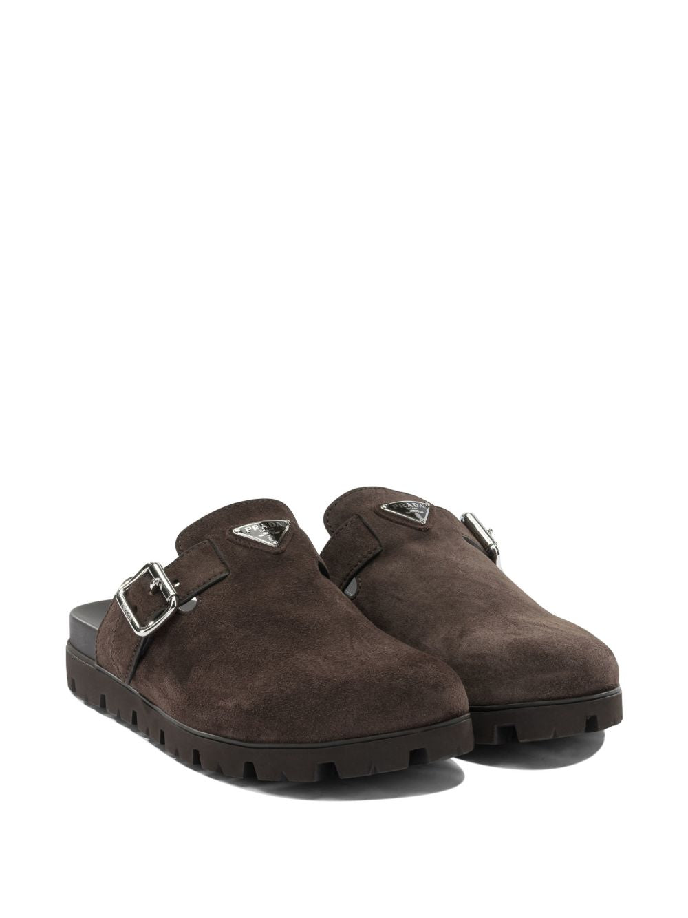 PRADA SUEDE MULE