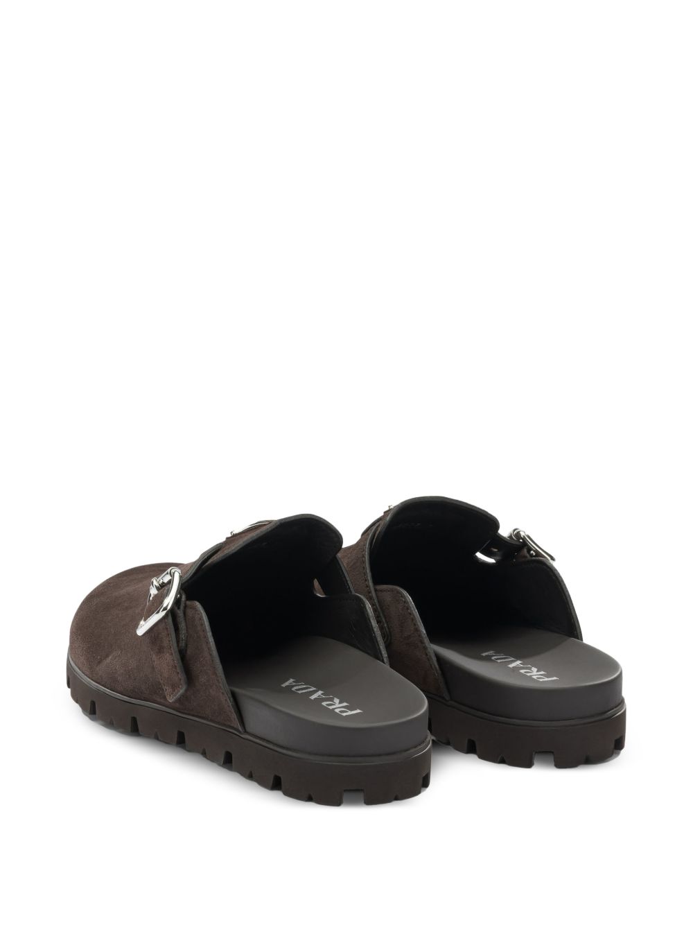 PRADA SUEDE MULE