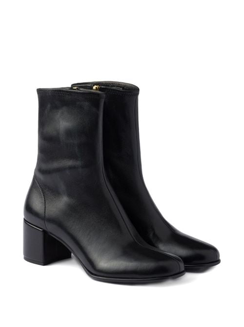 LEATHER ANKLE BOOT