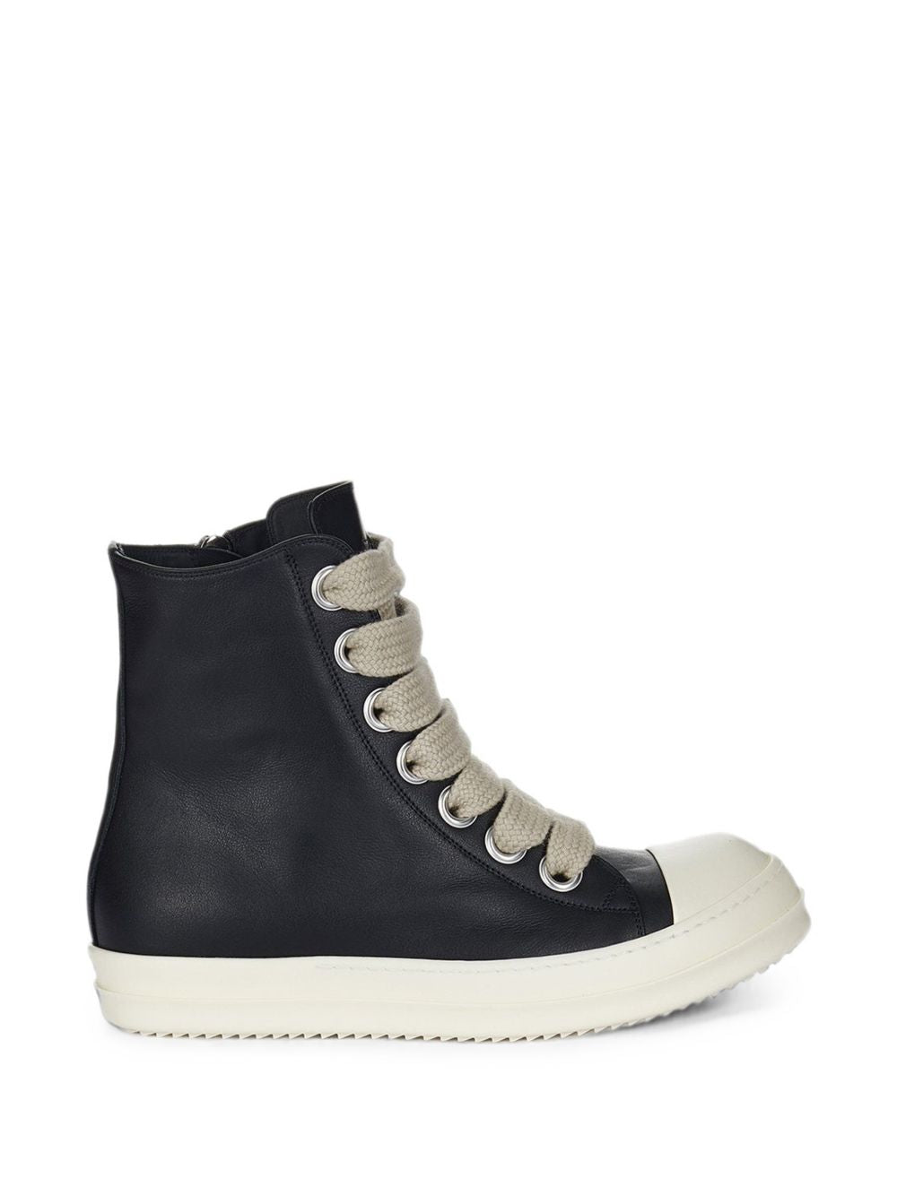 Rick Owens Leather Jumbolace Sneakers 1