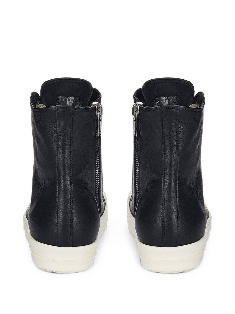 Rick Owens Leather Jumbolace Sneakers 4