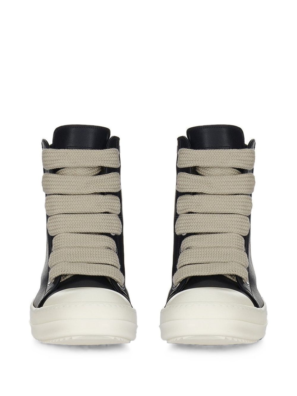 Rick Owens Leather Jumbolace Sneakers 5