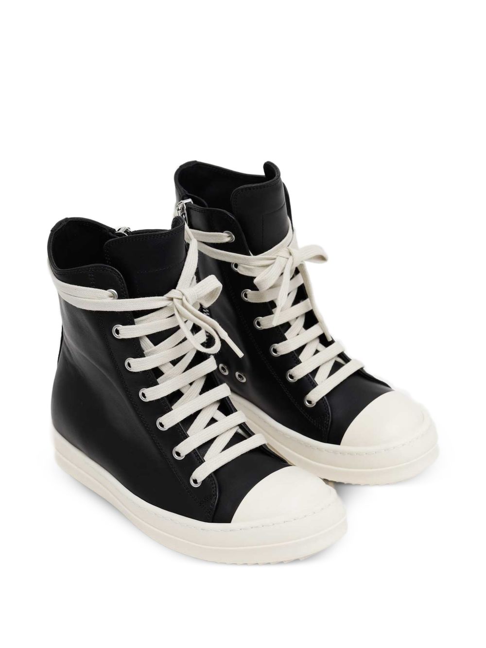 Rick Owens Leather Sneakers 2