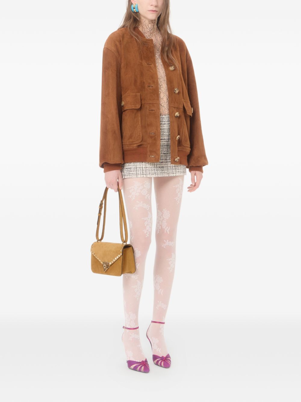 VALENTINO GARAVANI ROCKSTUD SMALL LEATHER BAG