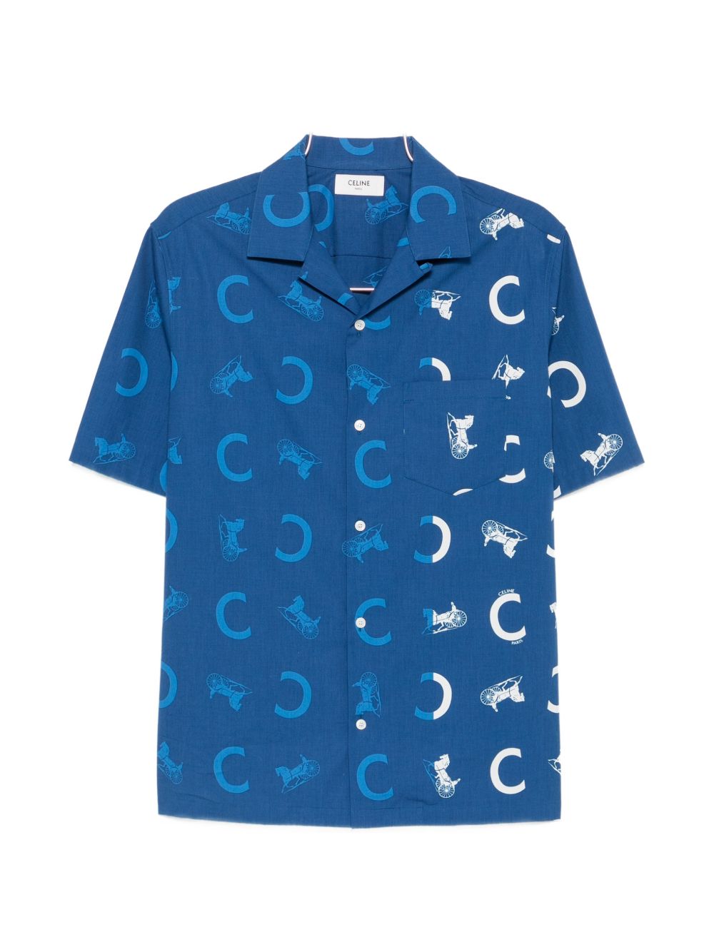 Printed Bowling Shirt