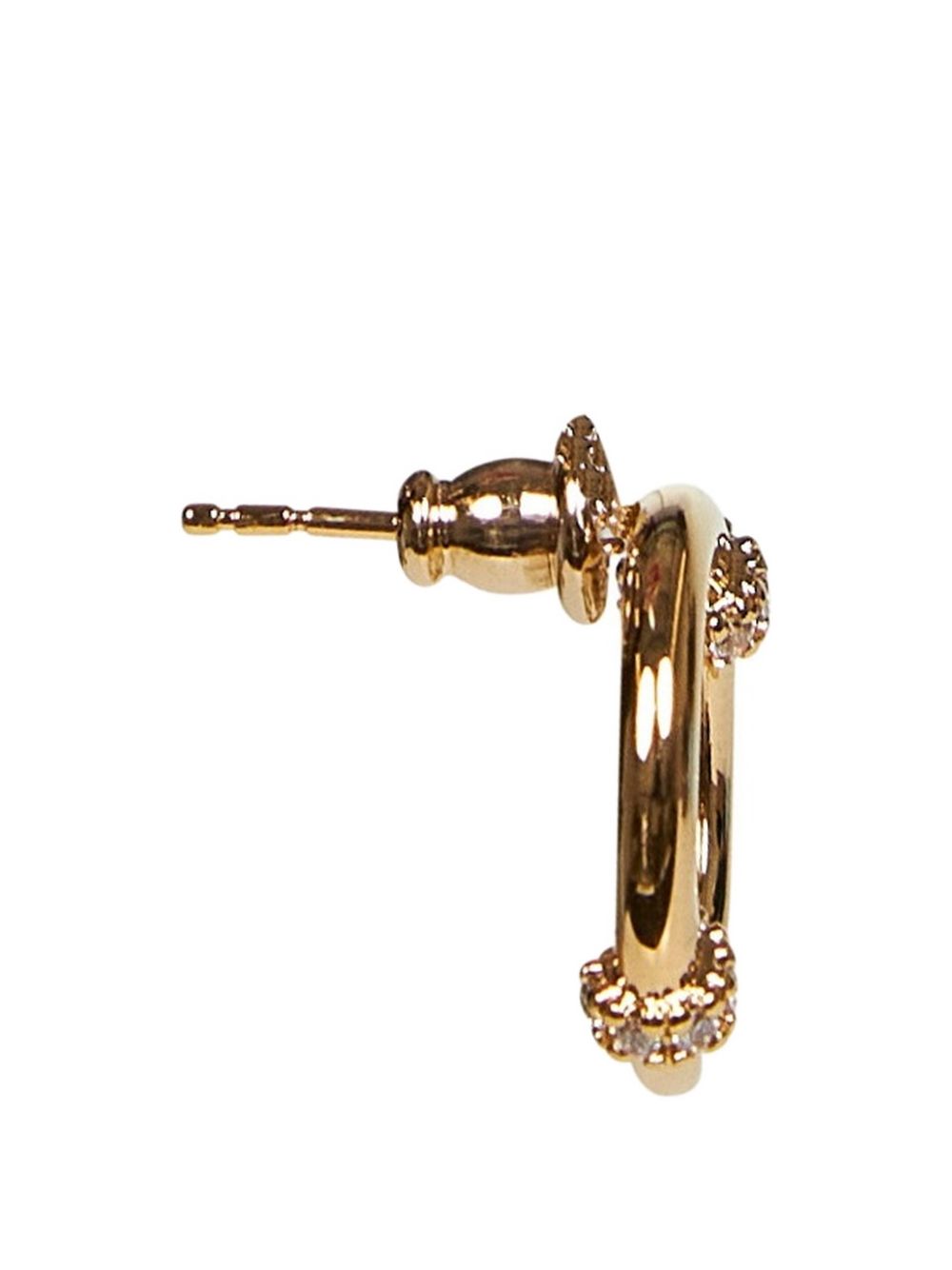 Fendi Ever Round Earrings