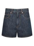 Fendi Denim Cotton Shorts