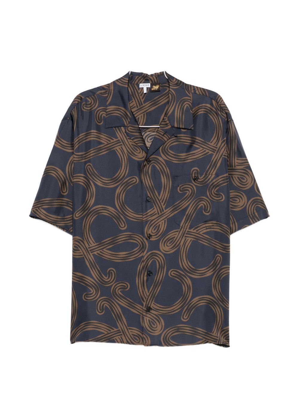 Loewe Paula's Ibiza Printed Silk Shirt