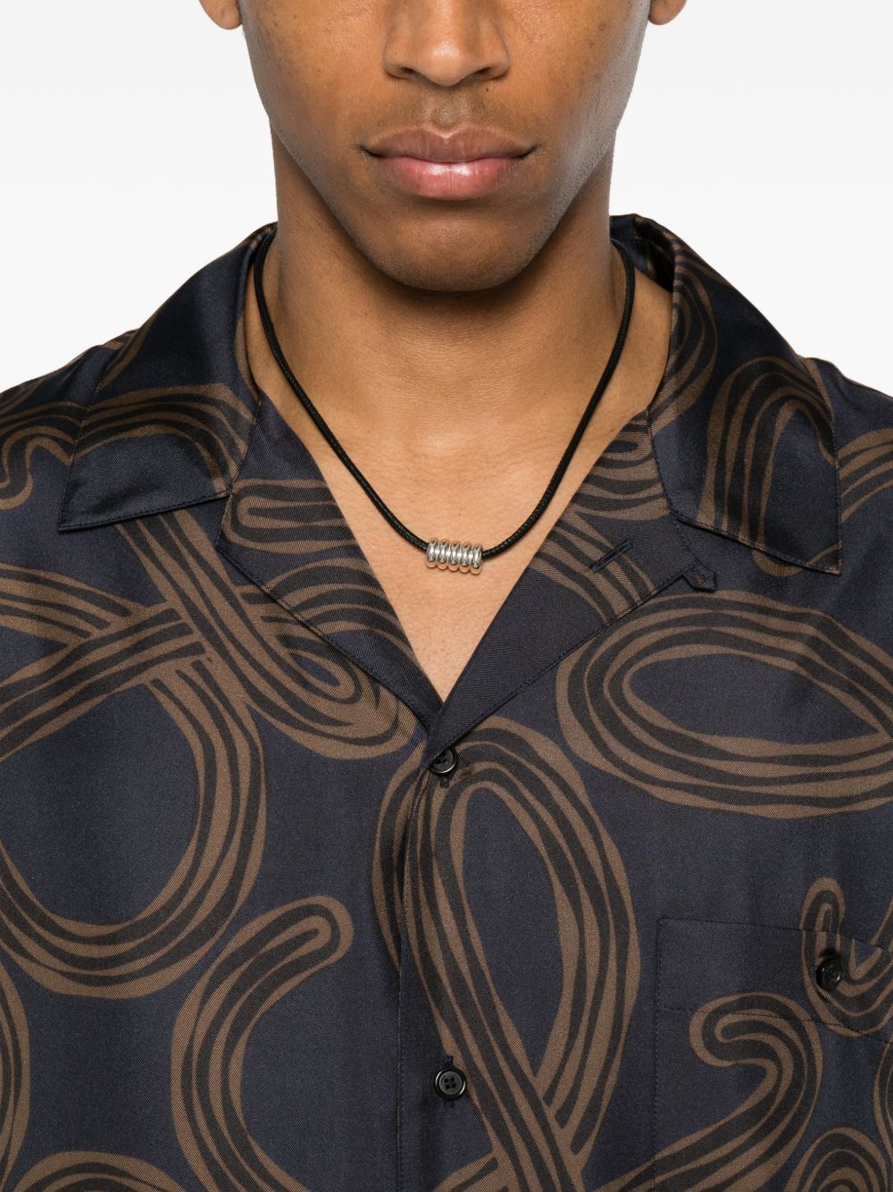 Loewe Paula's Ibiza Printed Silk Shirt