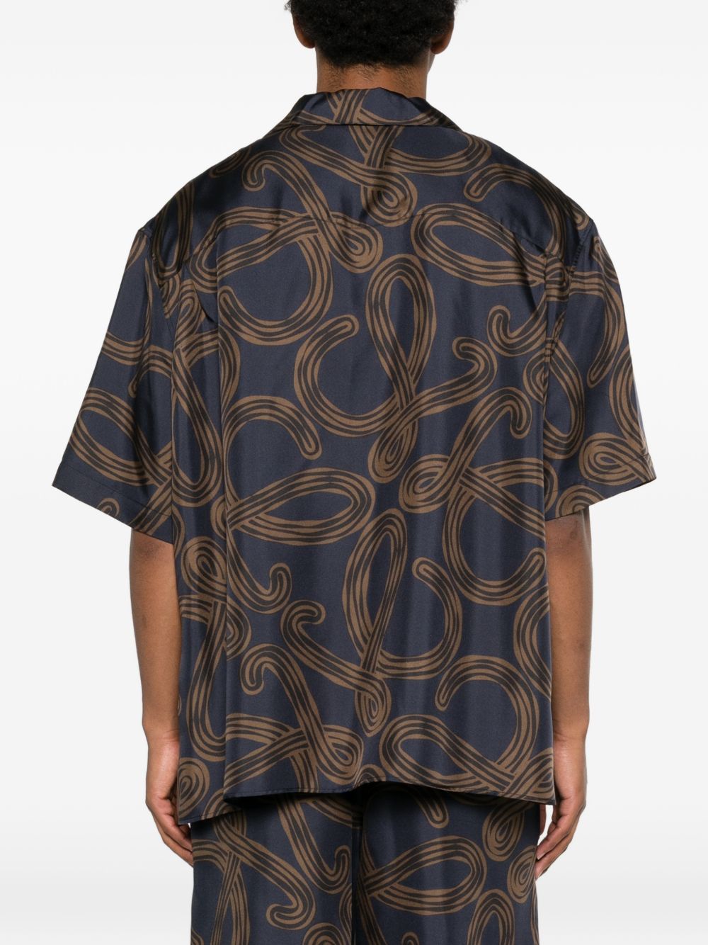 Loewe Paula's Ibiza Printed Silk Shirt