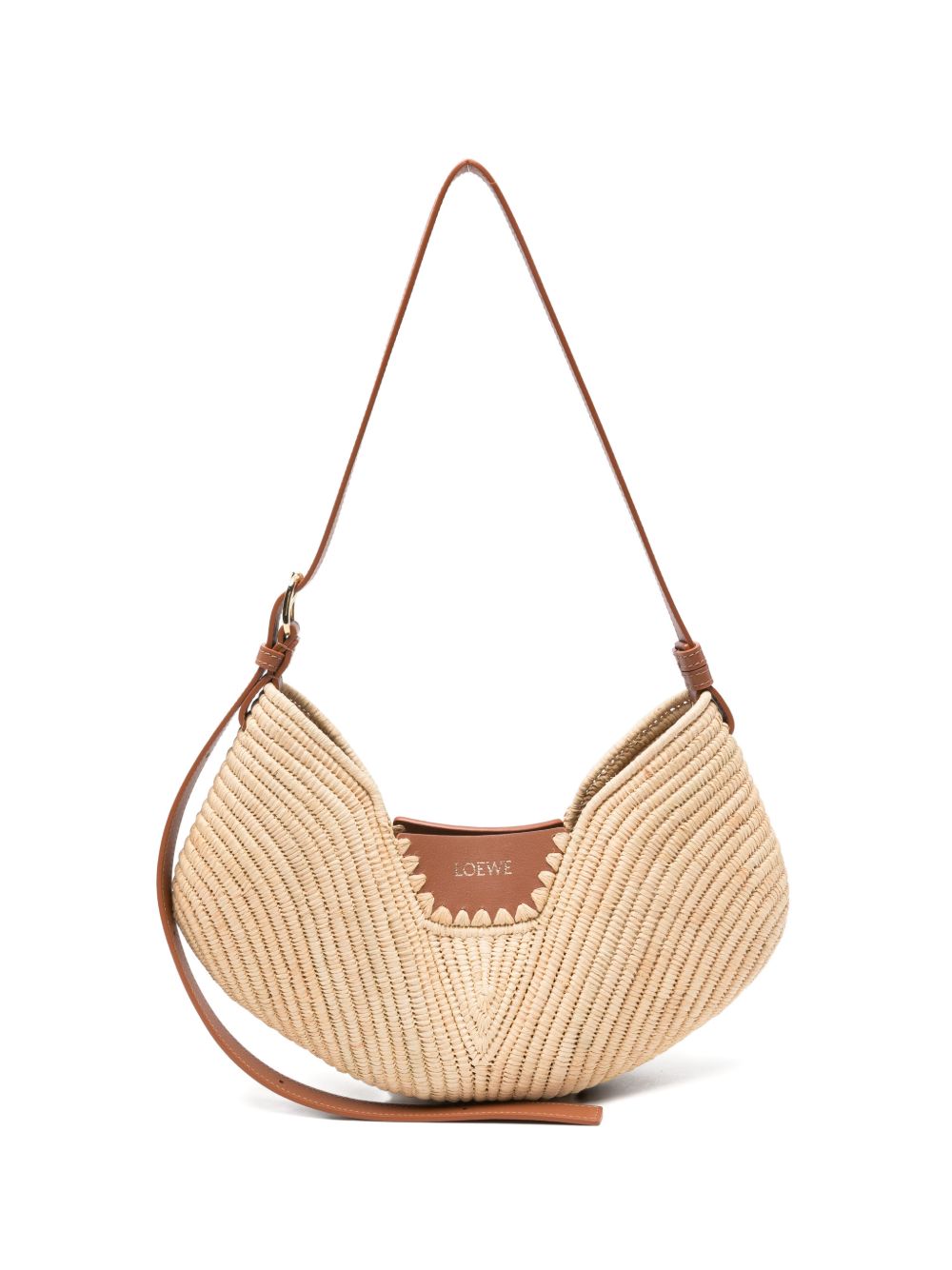 LOEWE Medium Swing Bag in Raffia