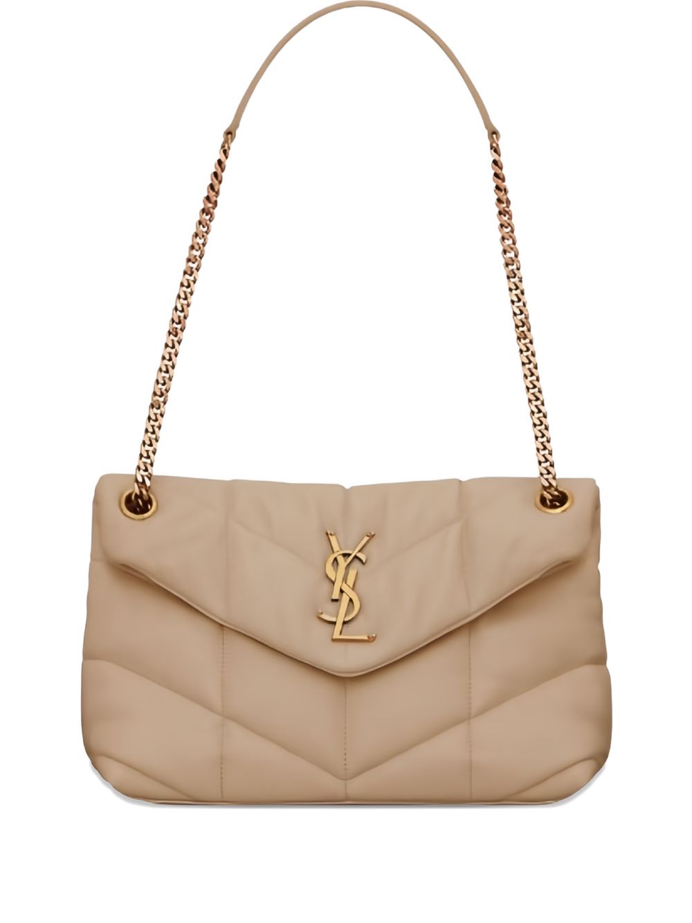 PUFFER SMALL LEATHER BAG