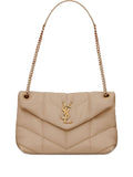 PUFFER SMALL LEATHER BAG