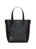 TOY MINI SHOPPING BAG IN LEATHER