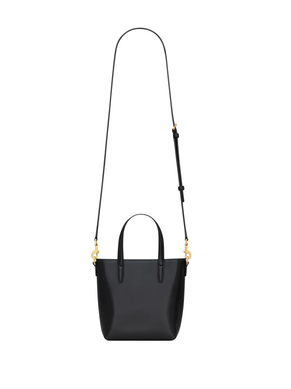 TOY MINI SHOPPING BAG IN LEATHER