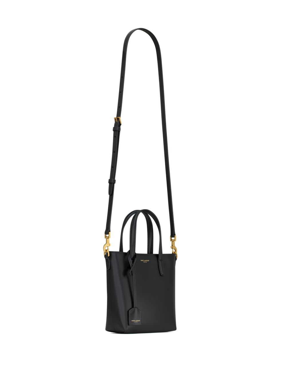 TOY MINI SHOPPING BAG IN LEATHER