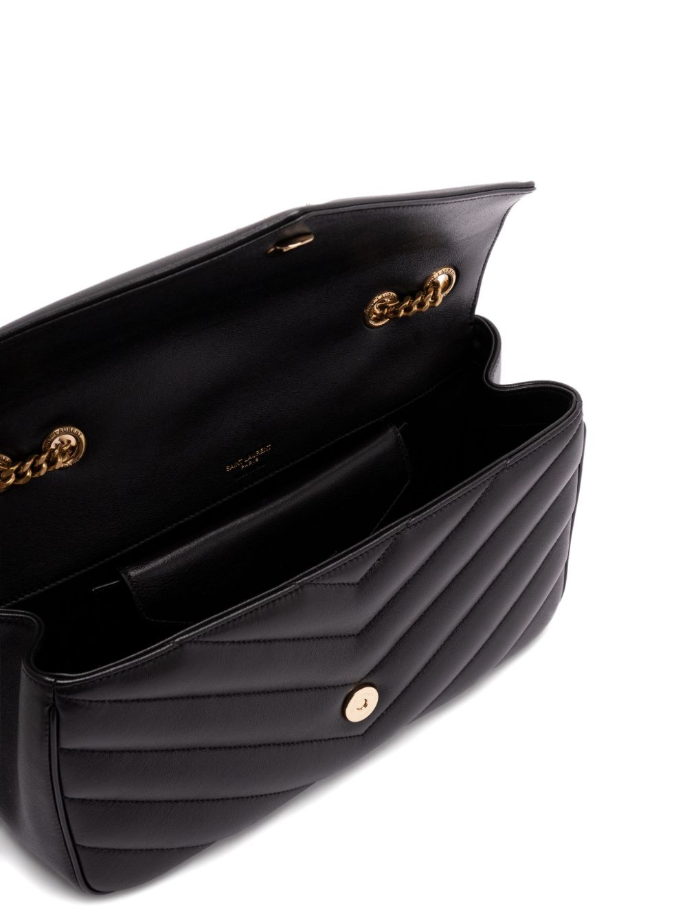 MEDIUM LOULOU BAG IN LEATHER