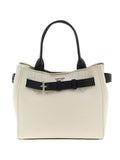 Tom Ford Audrey Small Canvas Tote Bag — Beige
