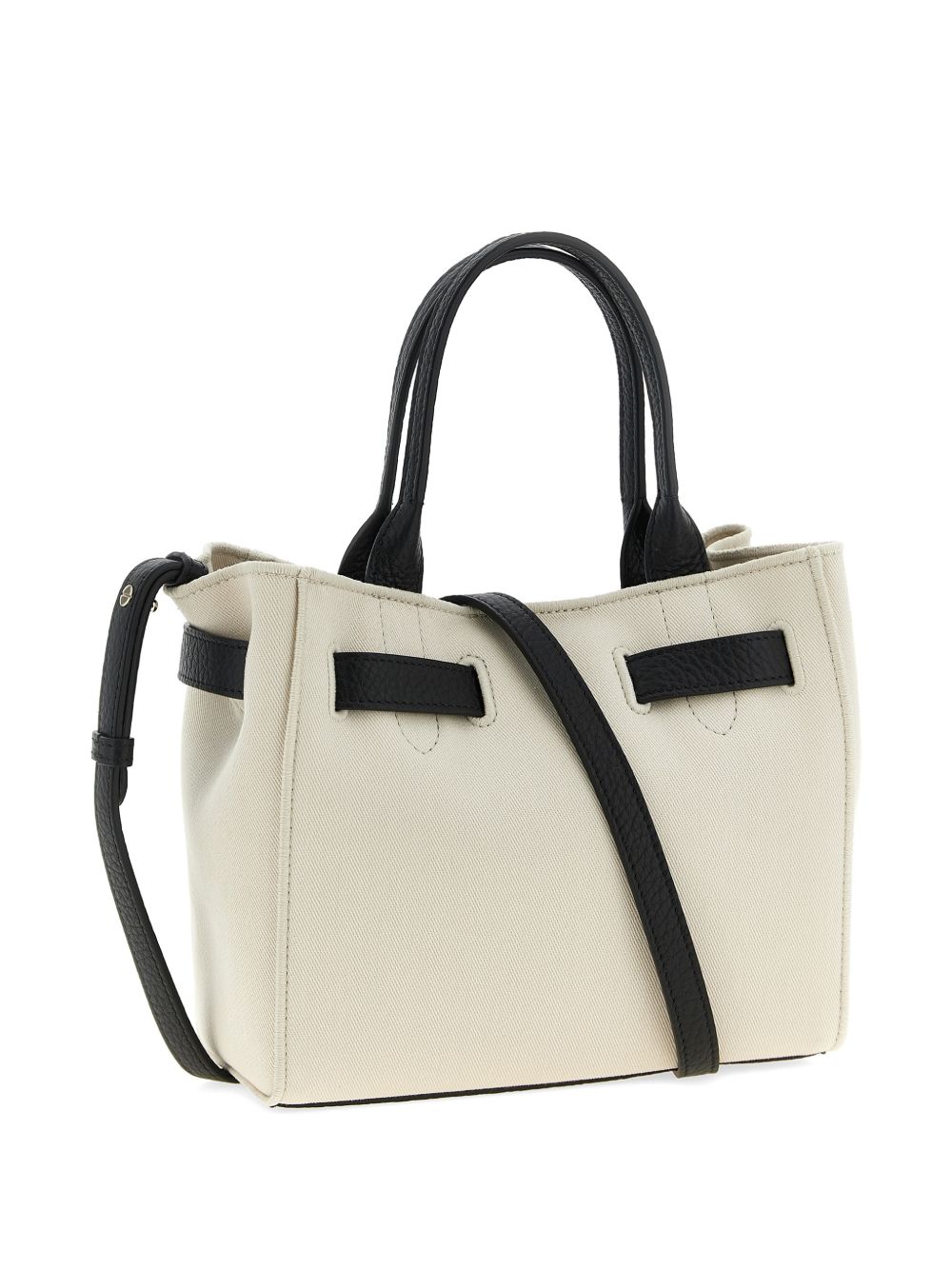 Tom Ford Audrey Small Canvas Tote Bag — Beige