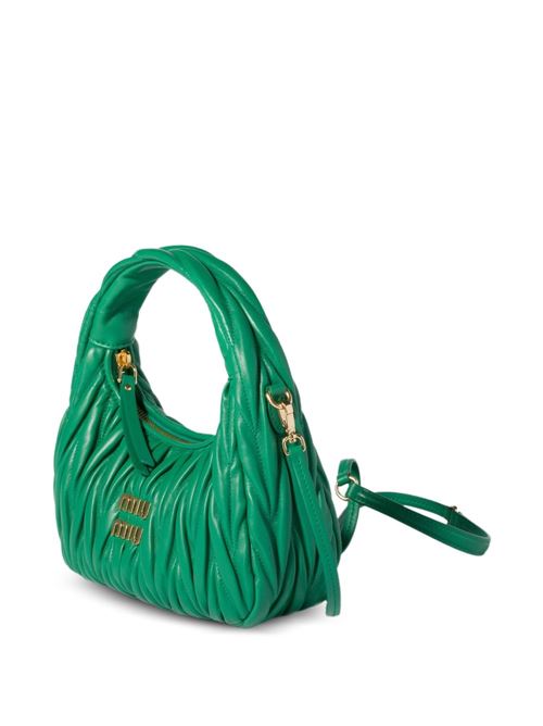 Miu Miu Hobo Wander Small Leather Bag