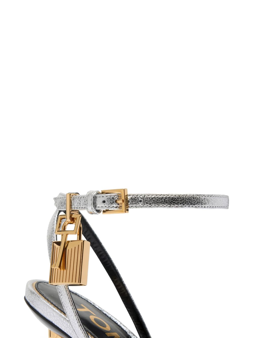 Tom Ford Padlock Leather Sandal