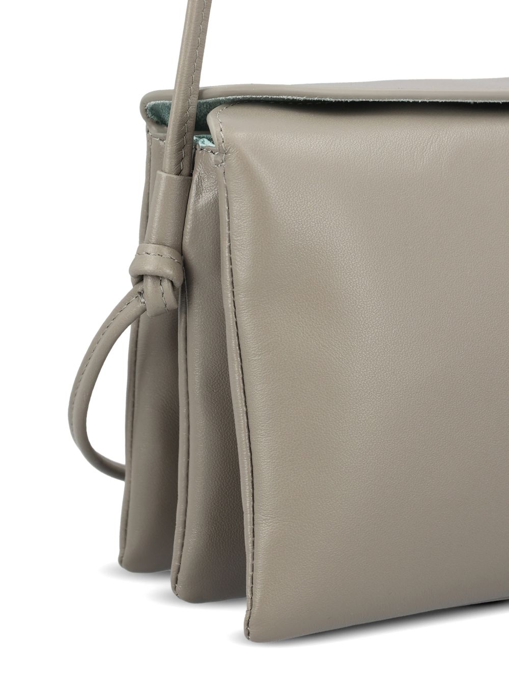CELINE TRIO FLAP LEATHER MINI BAG