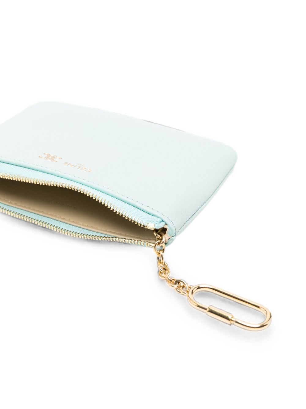 Celine Triomphe Leather Coin Case