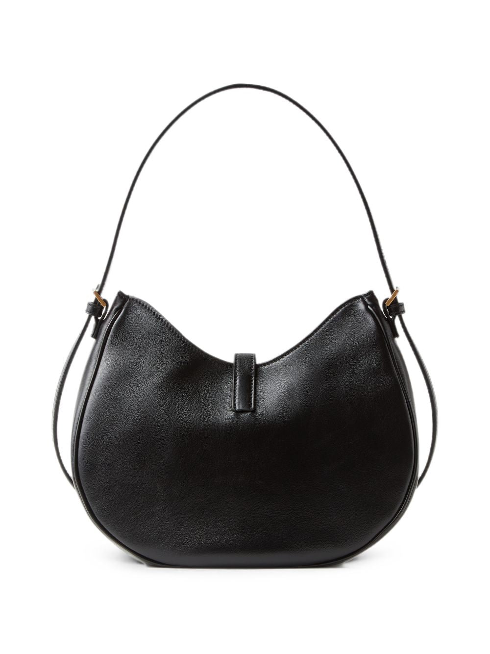 Versace Emblème Leather Hobo Bag