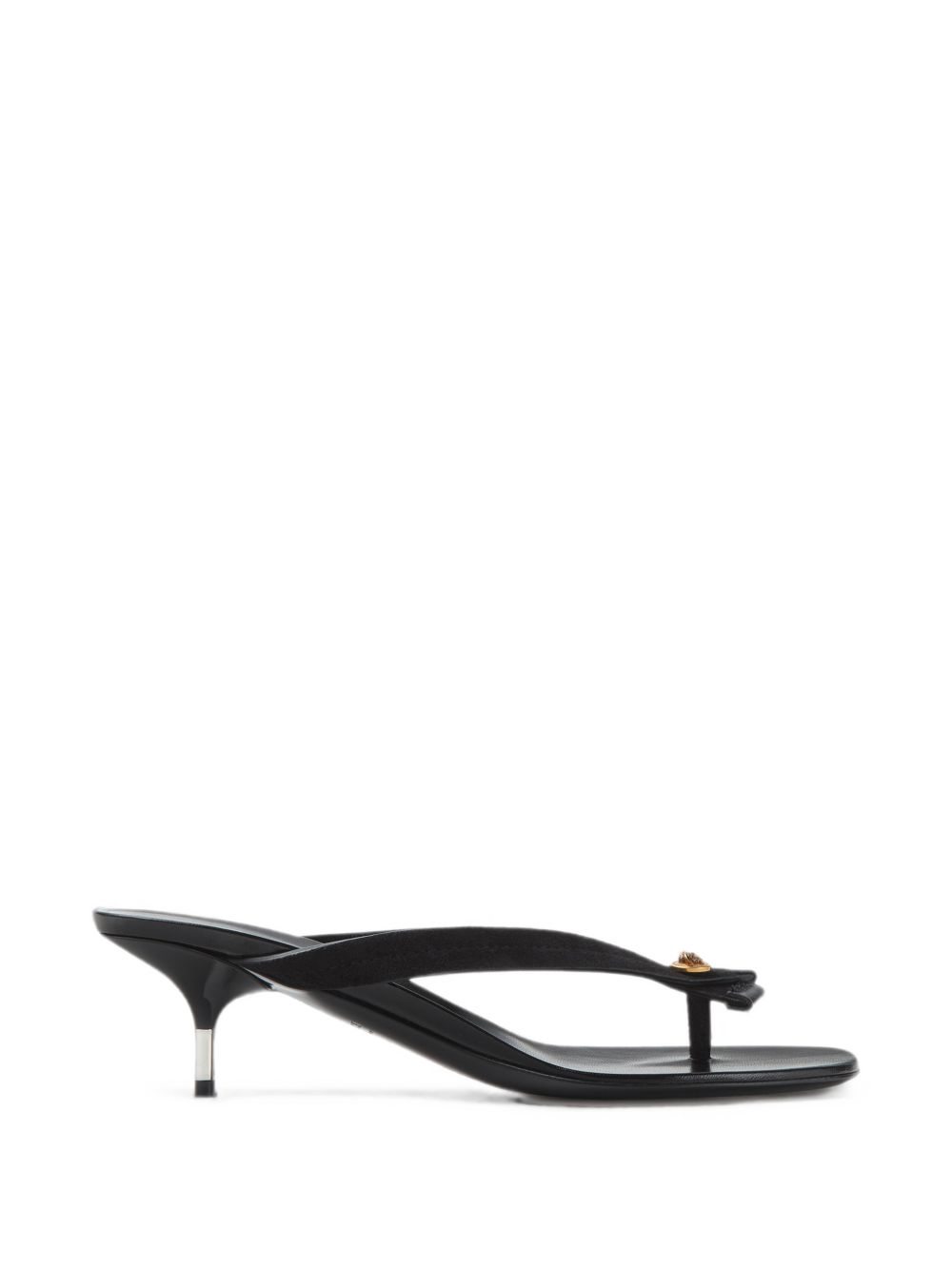 Versace Leather Thong Sandals