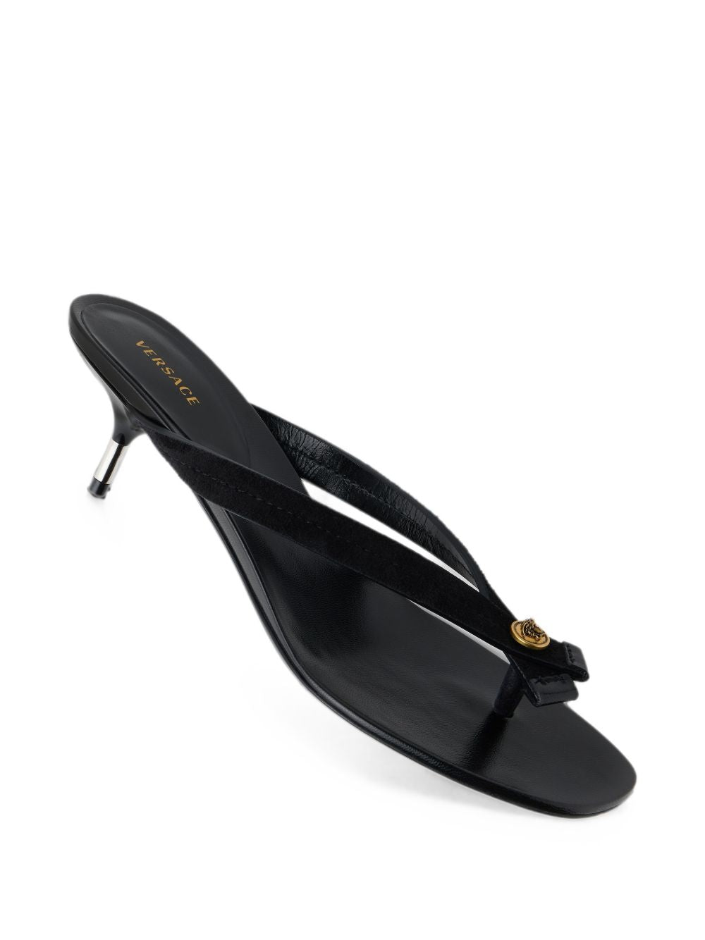 Versace Leather Thong Sandals