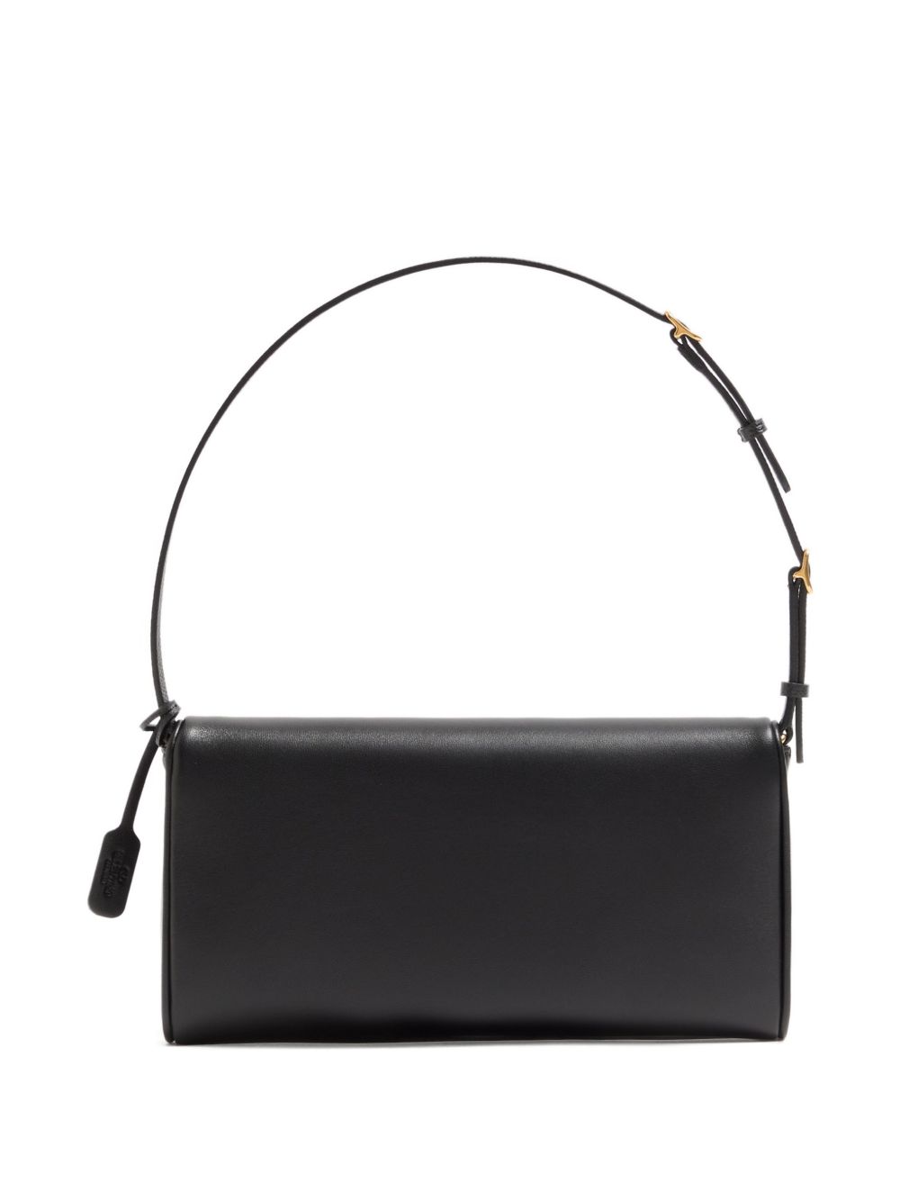 VALENTINO GARAVANI DEVAIN SMALL LEATHER BAG (BLACK)