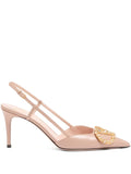 VALENTINO GARAVANI VLOGO SIGNATURE LEATHER SLINGBACK