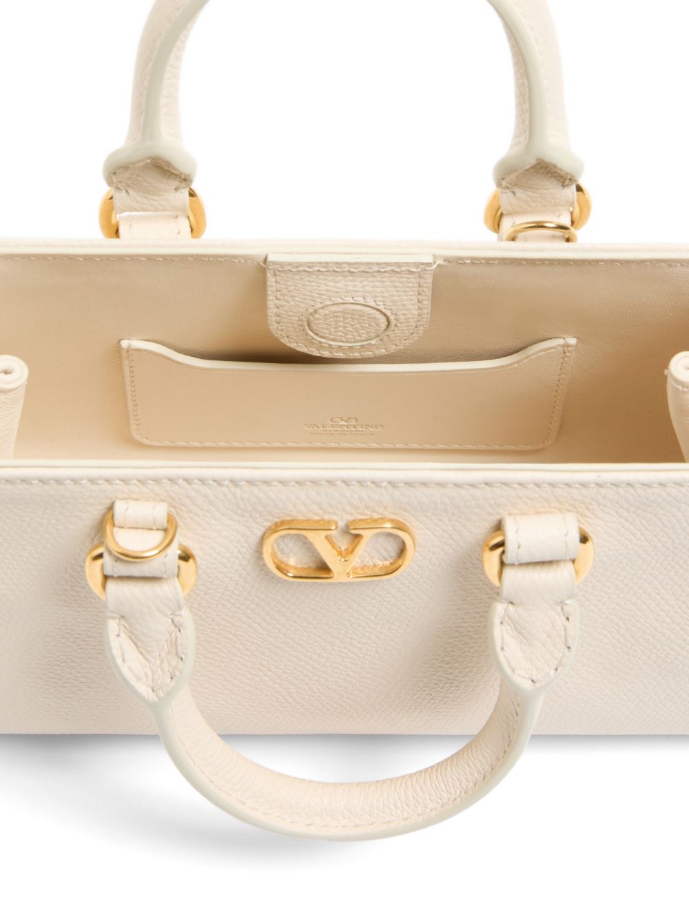 VALENTINO GARAVANI VLOGO SIGNATURE LEATHER MINI BAG
