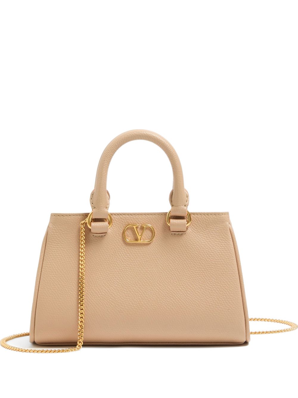 VALENTINO GARAVANI VLOGO SIGNATURE LEATHER MINI BAG
