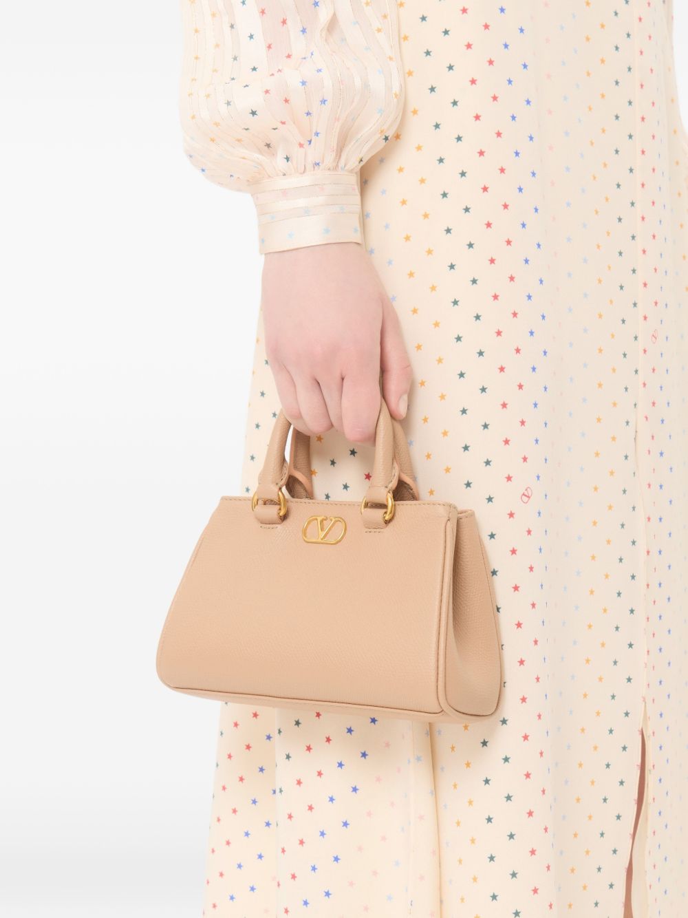 VALENTINO GARAVANI VLOGO SIGNATURE LEATHER MINI BAG