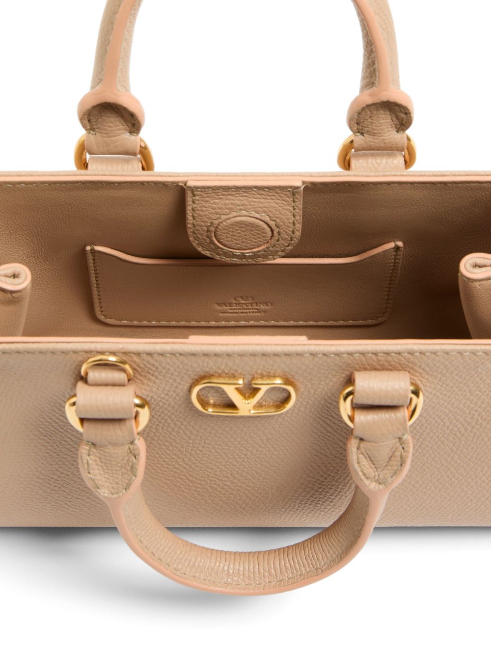 VALENTINO GARAVANI VLOGO SIGNATURE LEATHER MINI BAG